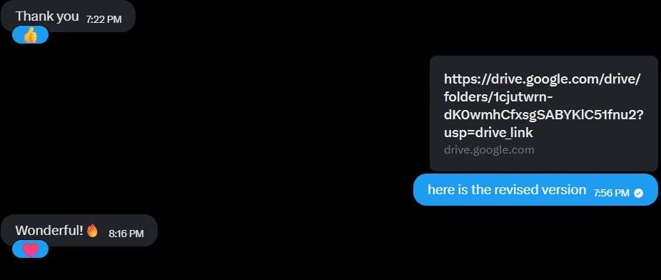 Client feedback 4